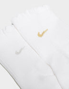 Scallop Micro-Crew Socks (2 Pairs)
