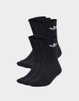 Trefoil Cushion Crew Socks (6 Pack)