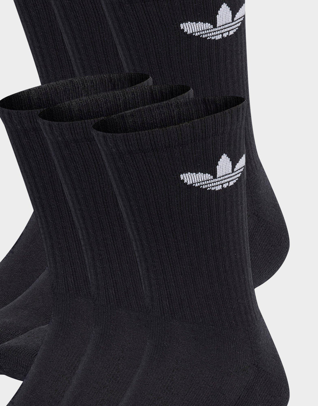 Trefoil Cushion Crew Socks (6 Pack)