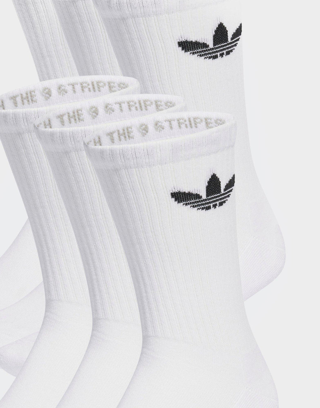 Trefoil Cushion Crew Socks (6 Pack)
