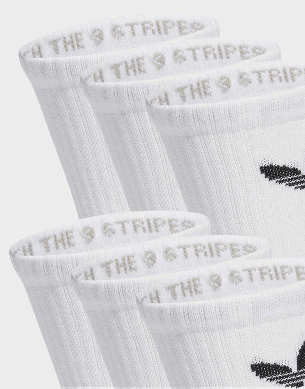 Trefoil Cushion Crew Socks (6 Pack)
