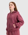 Girls' Studio Fleece Full Zip Hoodie Junior