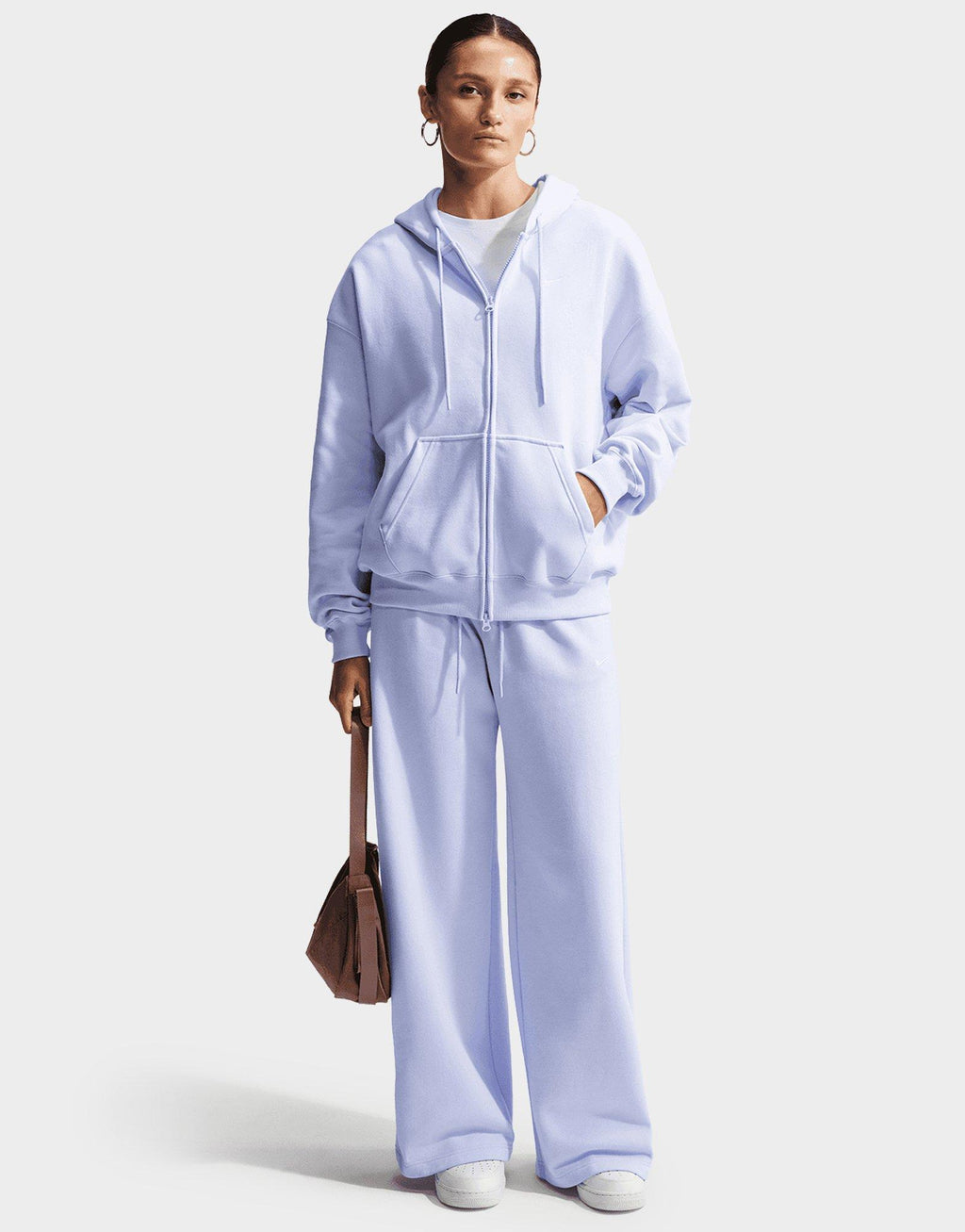 Studio Fleece Oversized Full-Zip Hoodie