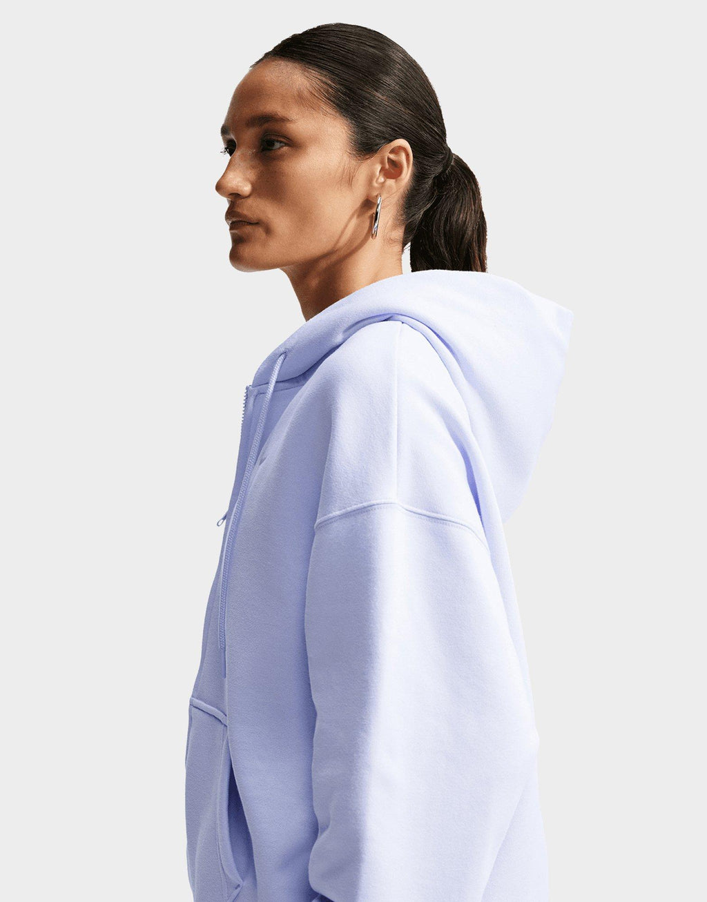 Studio Fleece Oversized Full-Zip Hoodie