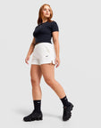 Studio Fleece Mid-Rise Shorts