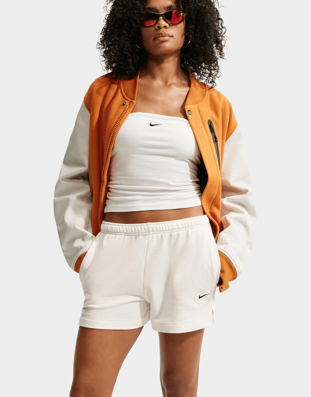 Studio Fleece Mid-Rise Shorts