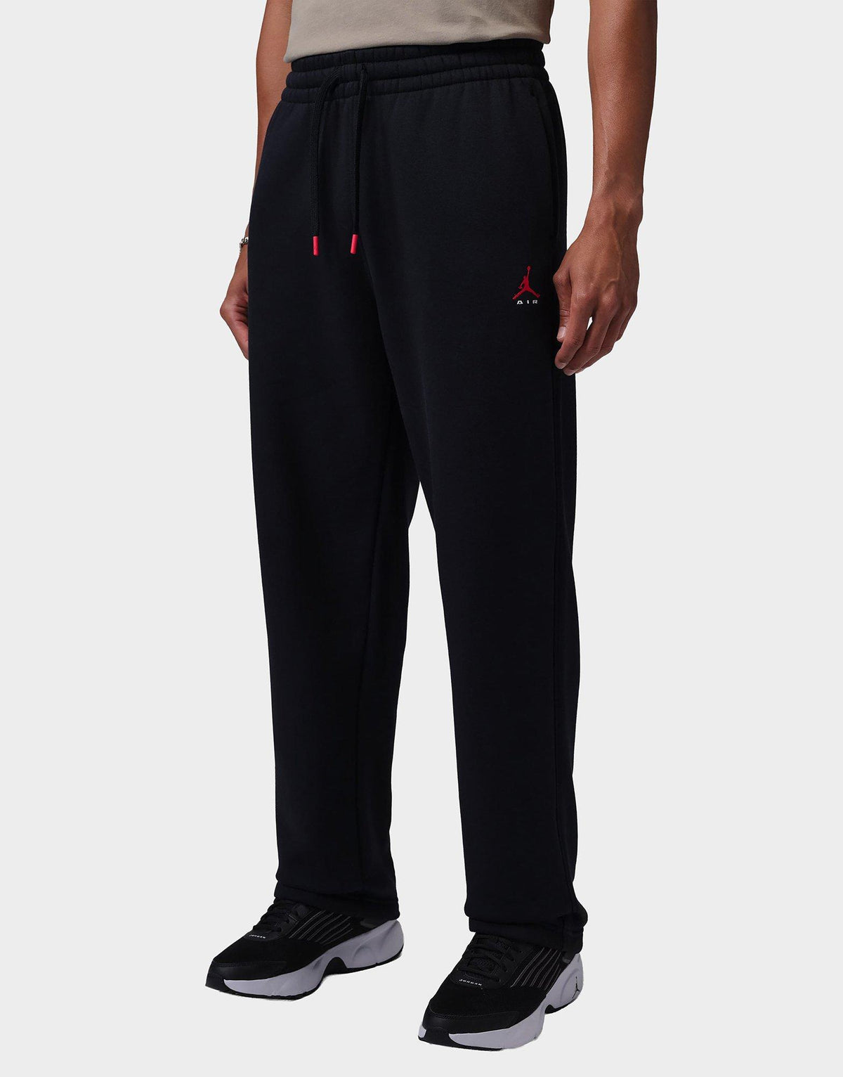 Brooklyn Statement Fleece Open-Hem Pants