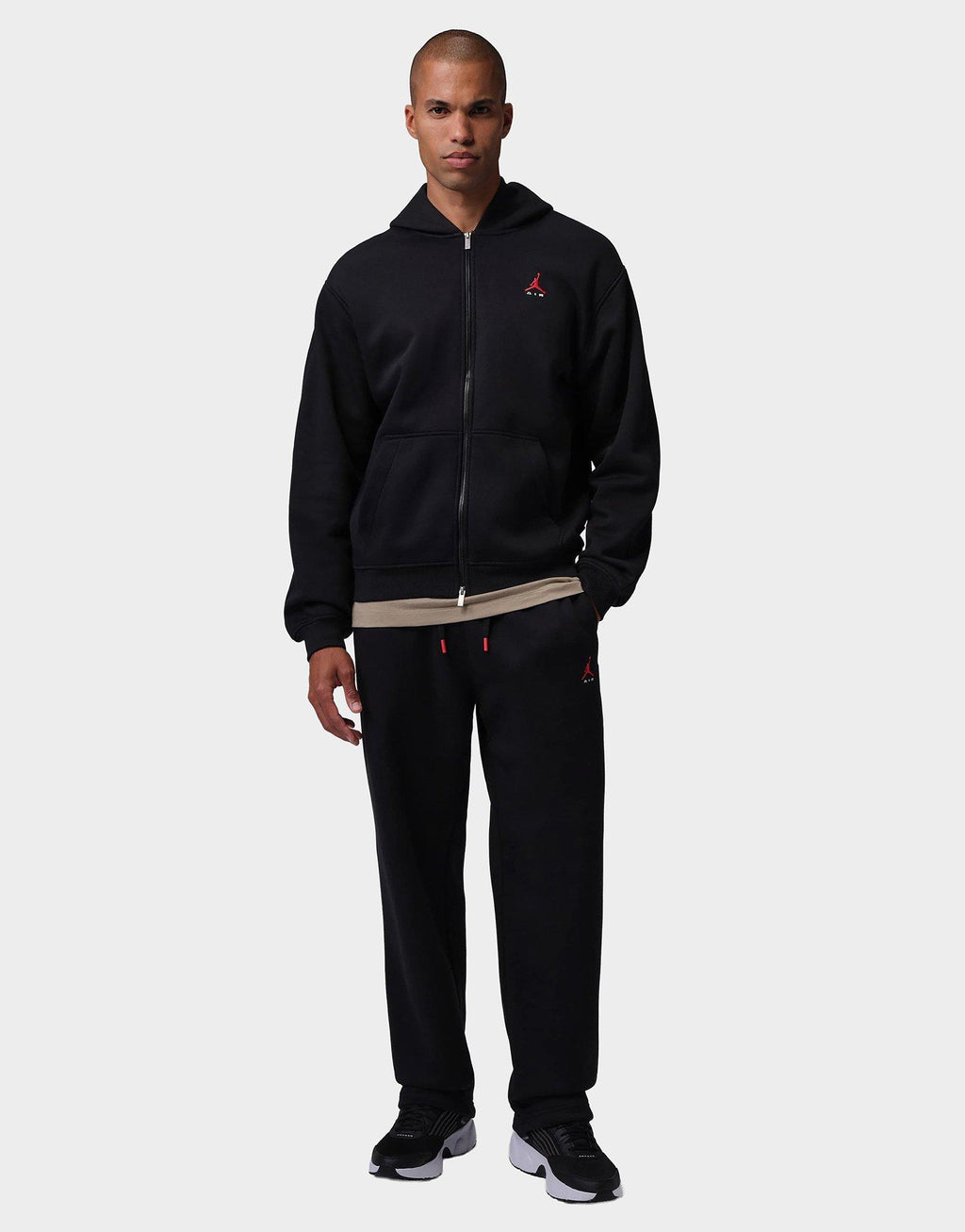 Brooklyn Statement Fleece Open-Hem Pants