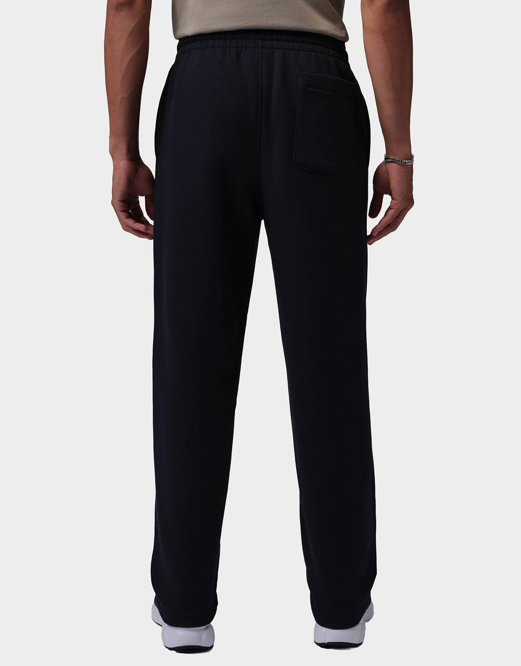 Brooklyn Statement Fleece Open-Hem Pants