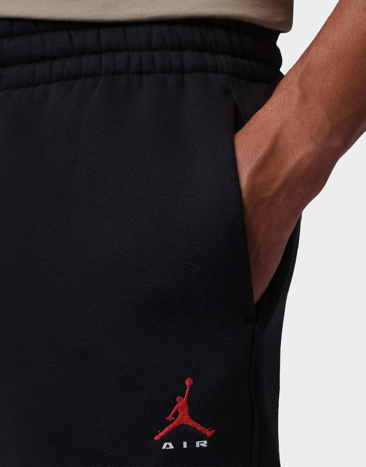 Brooklyn Statement Fleece Open-Hem Pants