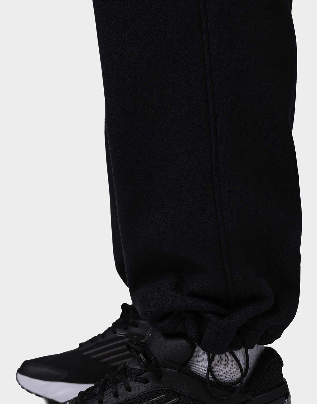 Brooklyn Statement Fleece Open-Hem Pants