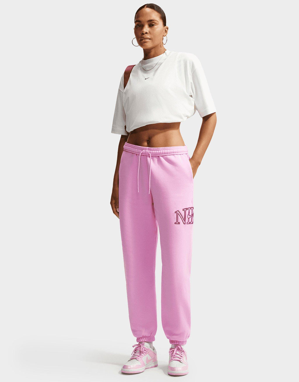 Studio Fleece Oversized Track Pants