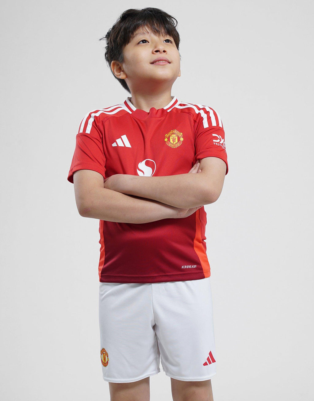 Manchester United FC 2024/25 Home Kit Children