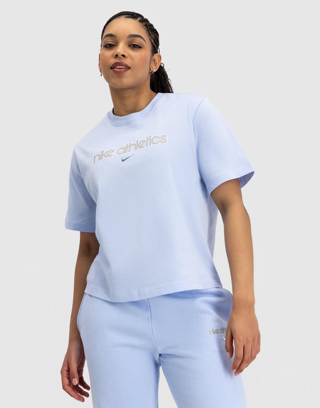 Gym Life Swoosh Boxy T-Shirt