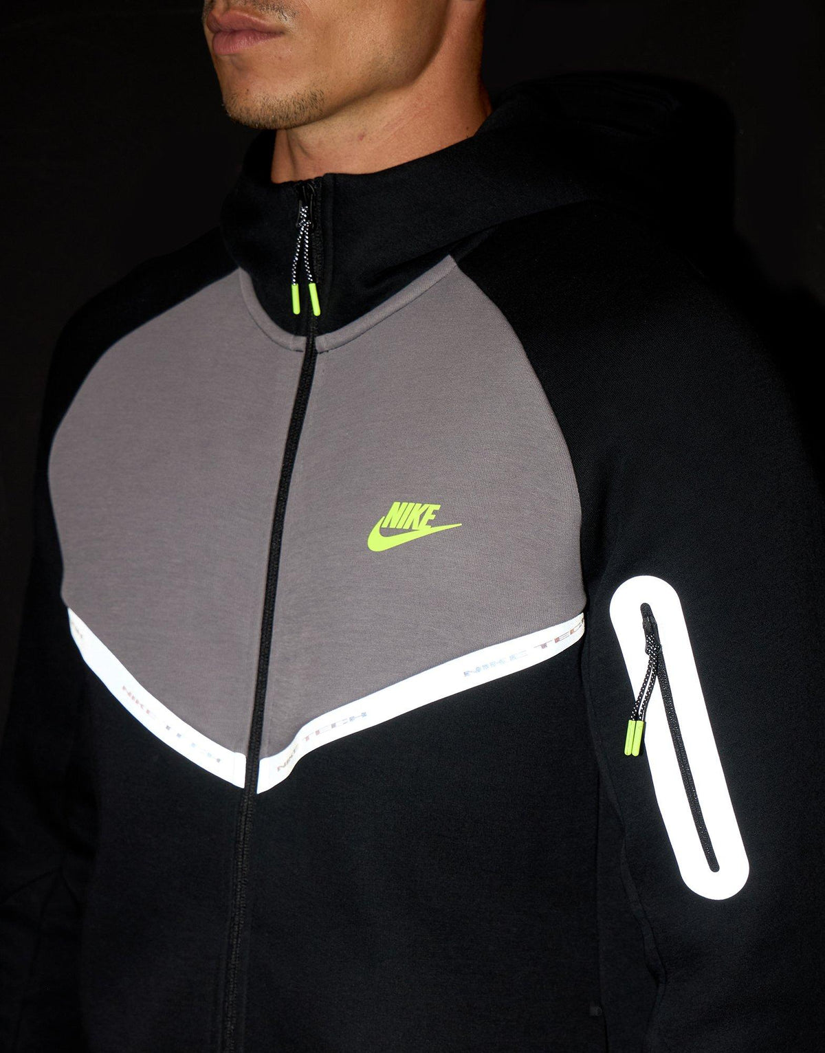 Tech Fleece Reflective Full-Zip Hoodie