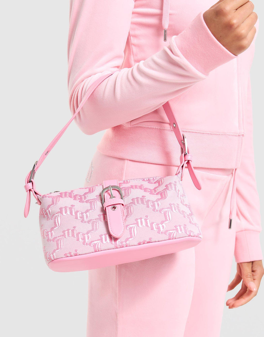 Jacquard Buckle Bag