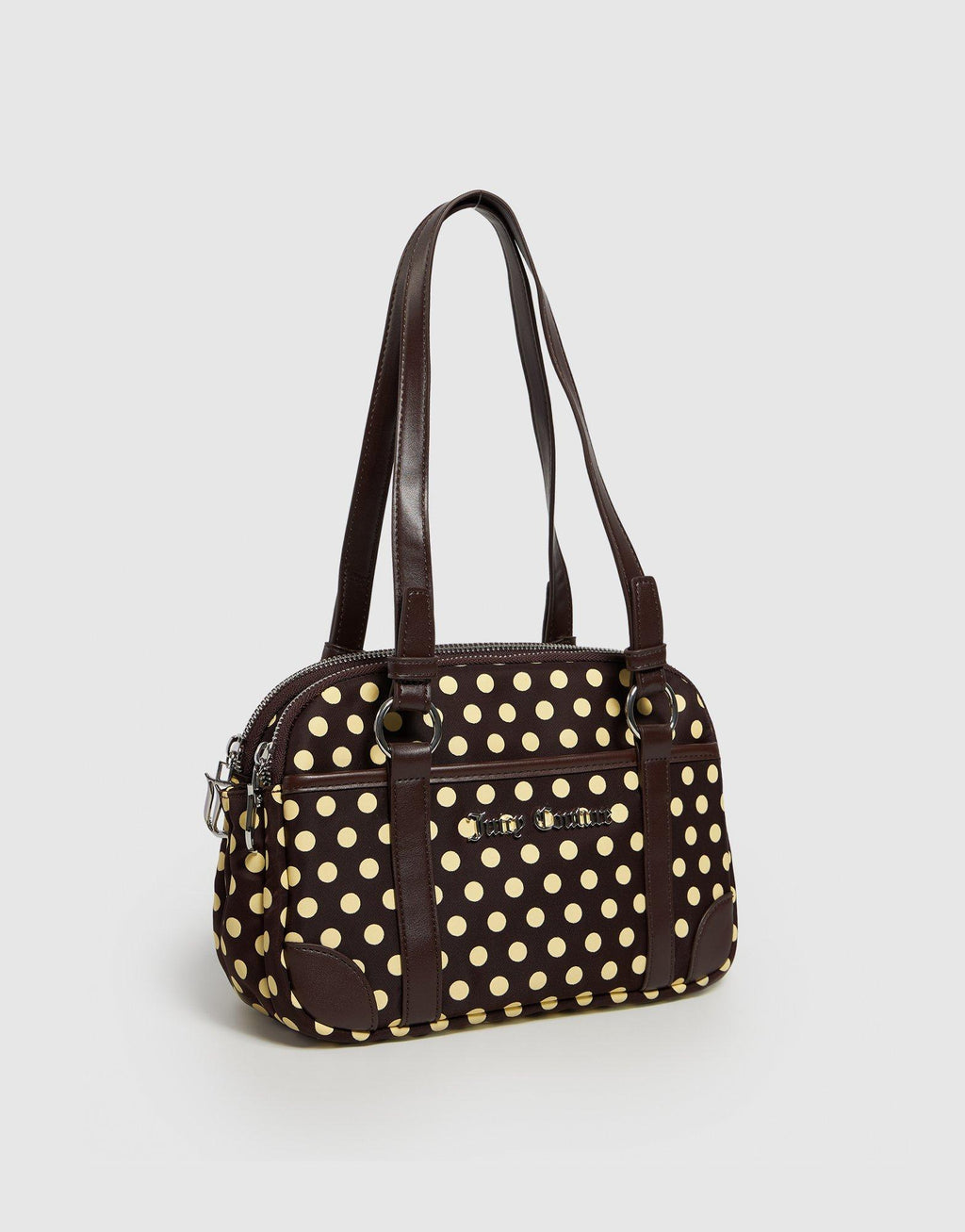 Jacquard Polka Double Bag