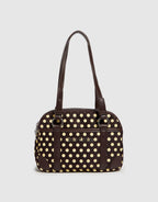 Jacquard Polka Double Bag