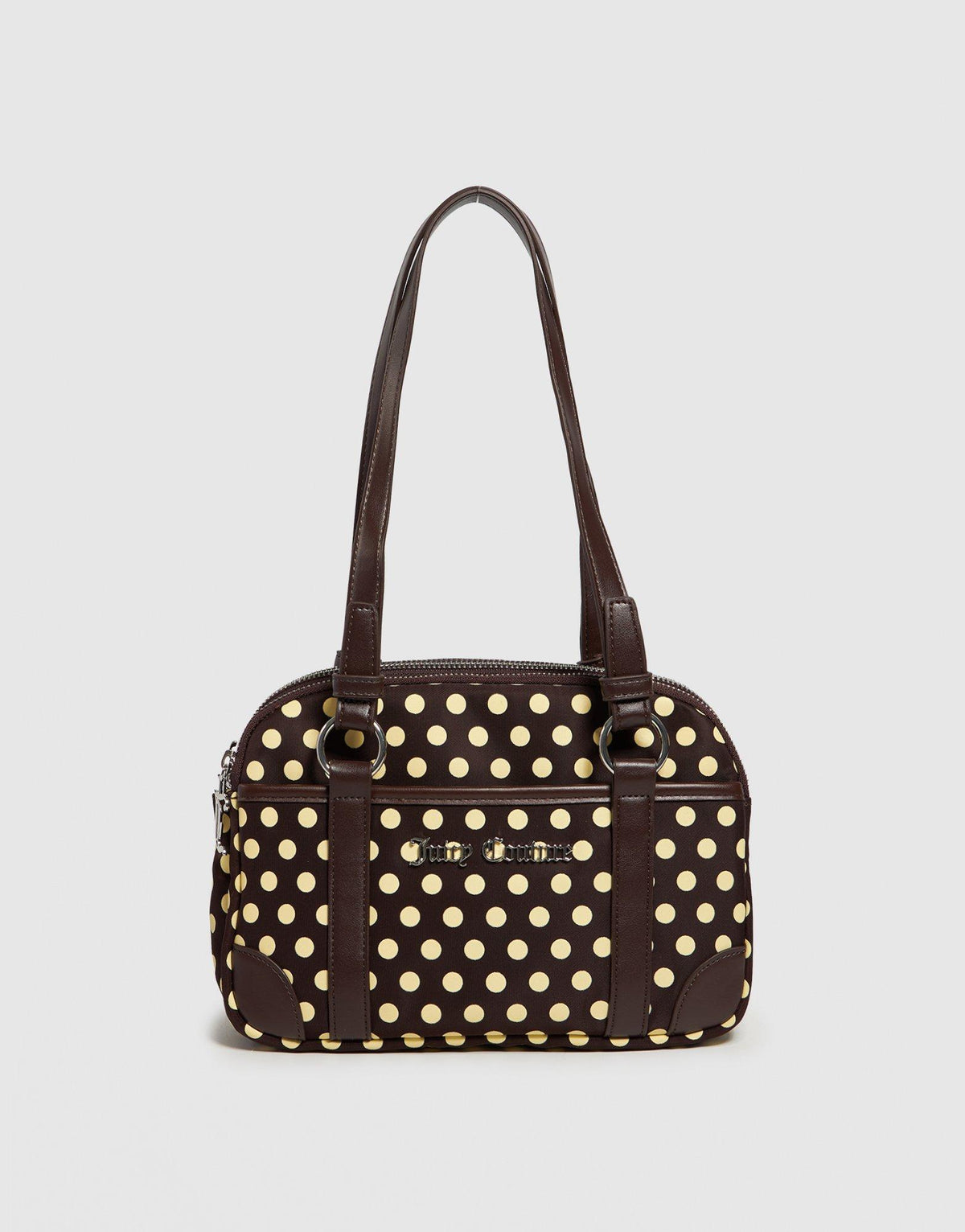 Jacquard Polka Double Bag