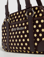 Jacquard Polka Double Bag