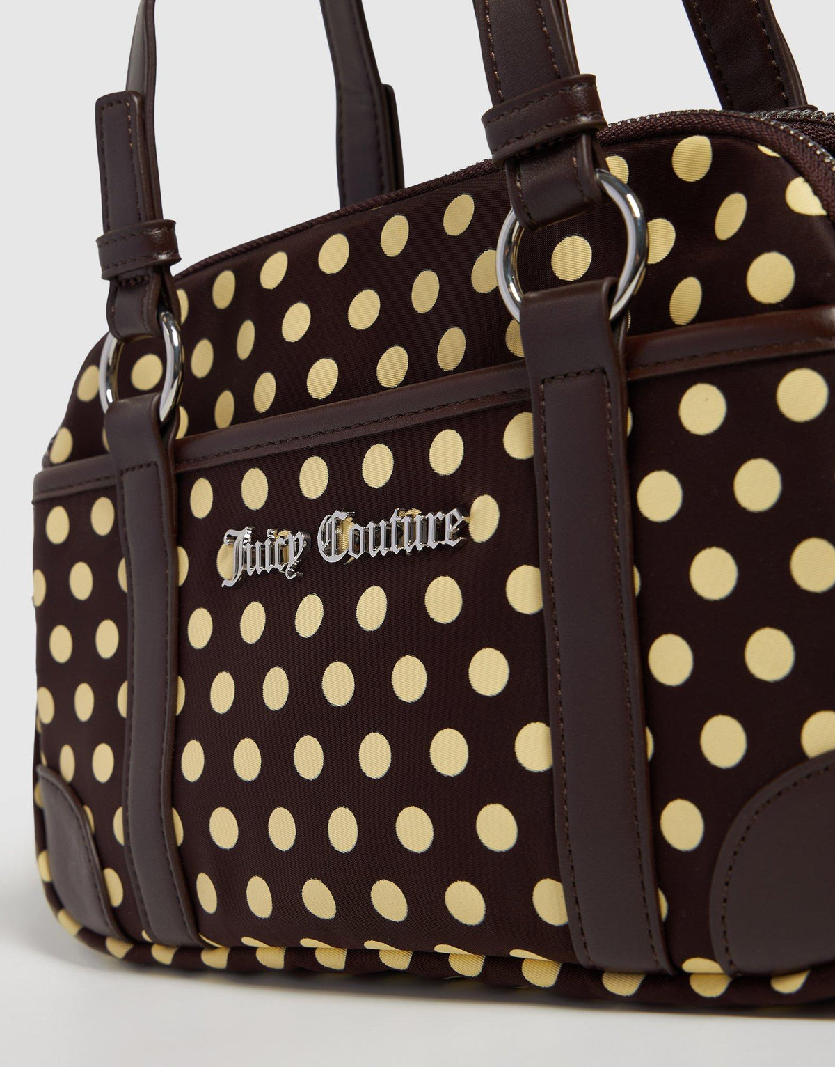 Jacquard Polka Double Bag
