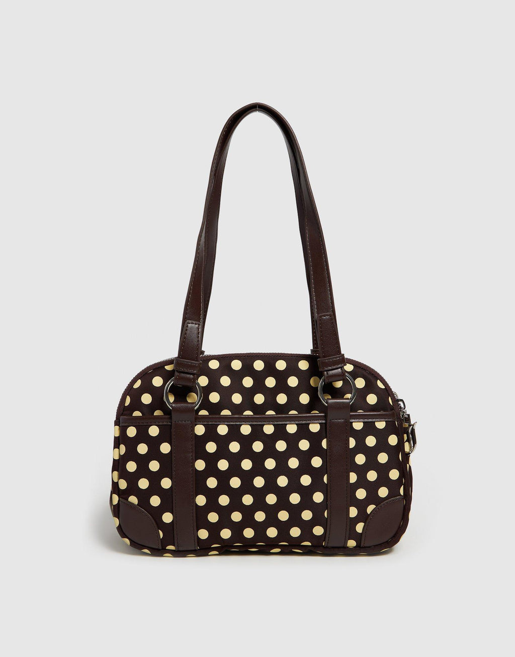 Jacquard Polka Double Bag