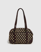 Jacquard Polka Double Bag