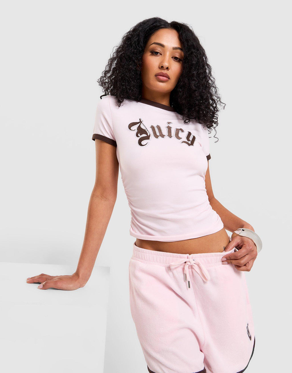 Baby Roched Jersey Terry T-Shirt