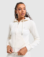 Velour Bride Full-Zip Hoodie