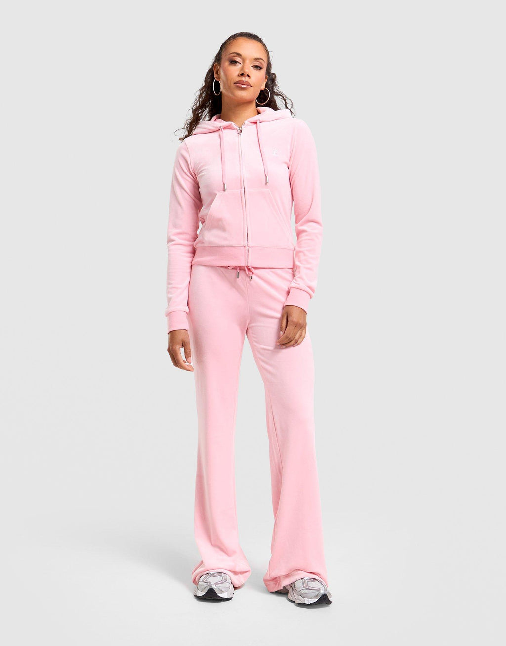 Velour Bridesmaid Full-Zip Hoodie