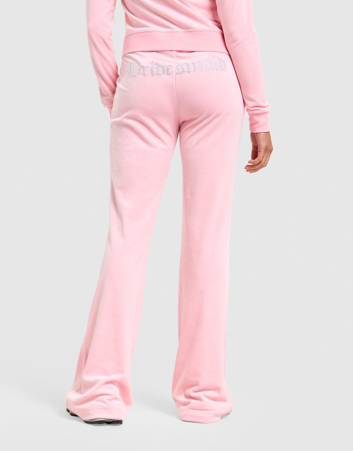Velour Bridesmaid Track Pants