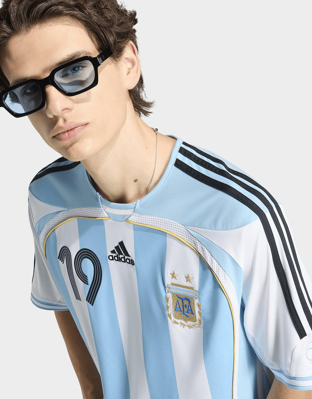Argentina 'Messi ' Home Retro Shirt