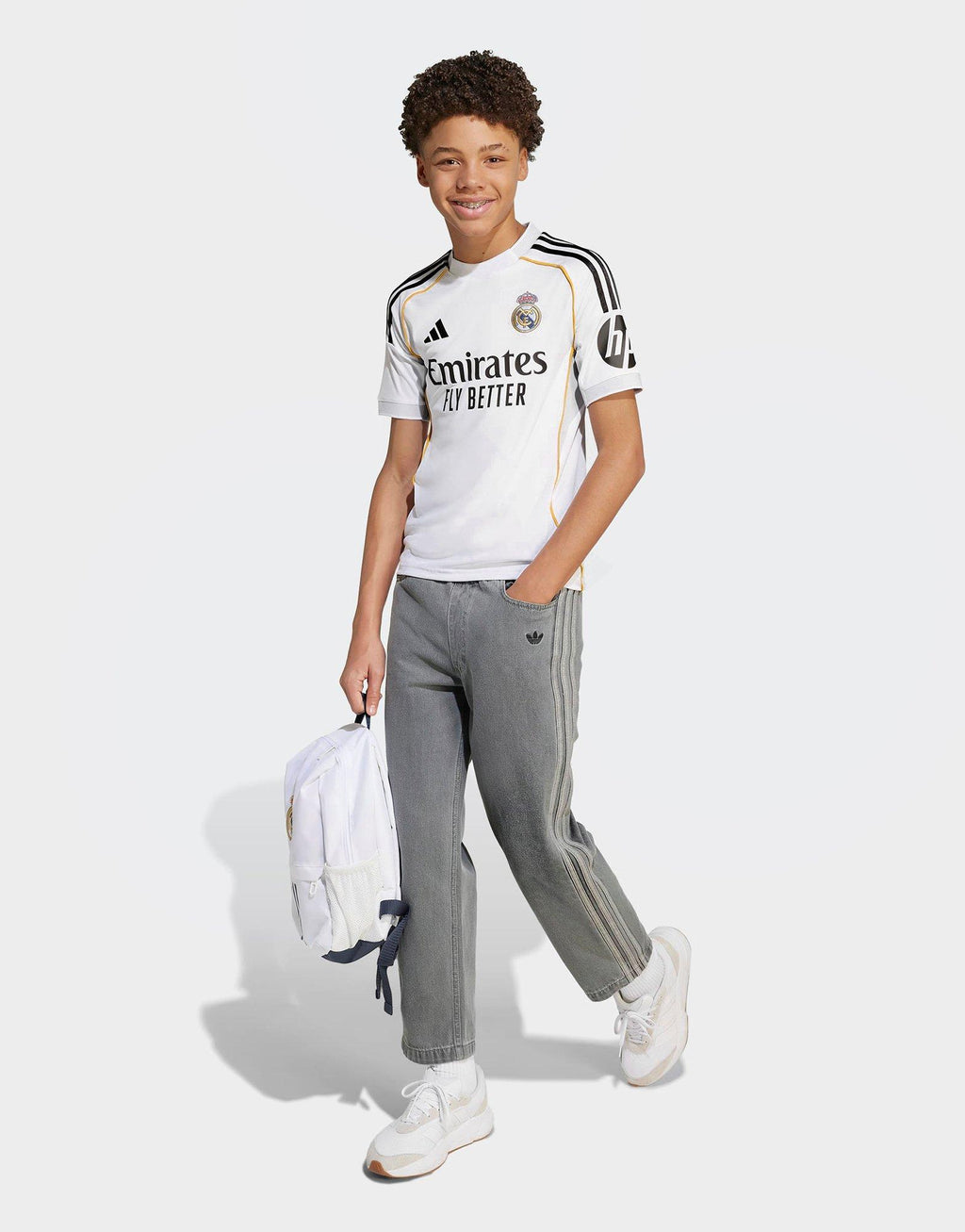 Real Madrid 2025/26 Home Shirt Junior's