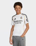 Real Madrid 2025/26 Home Shirt Junior's