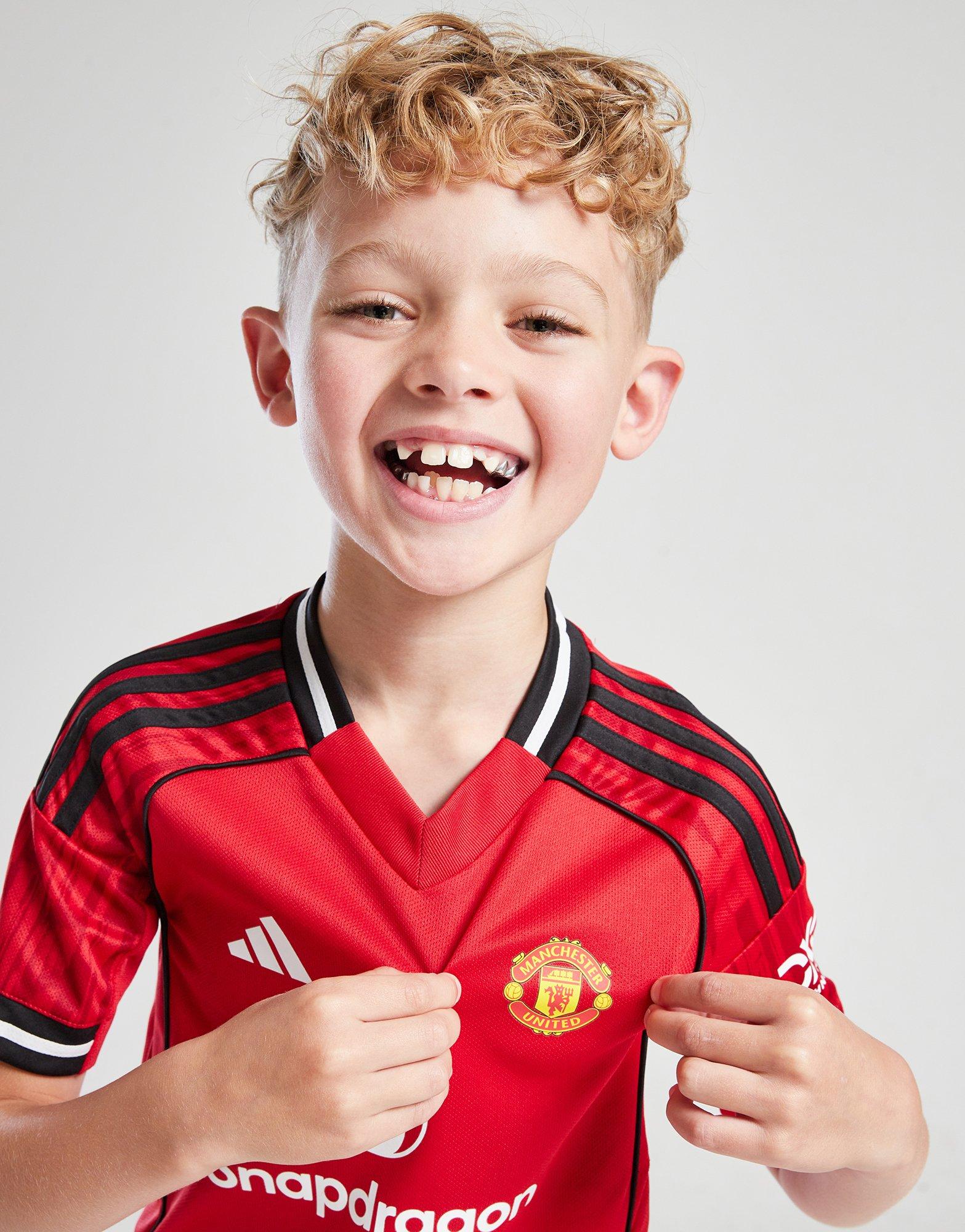Manchester United FC 2025/26 Home Kit Children's