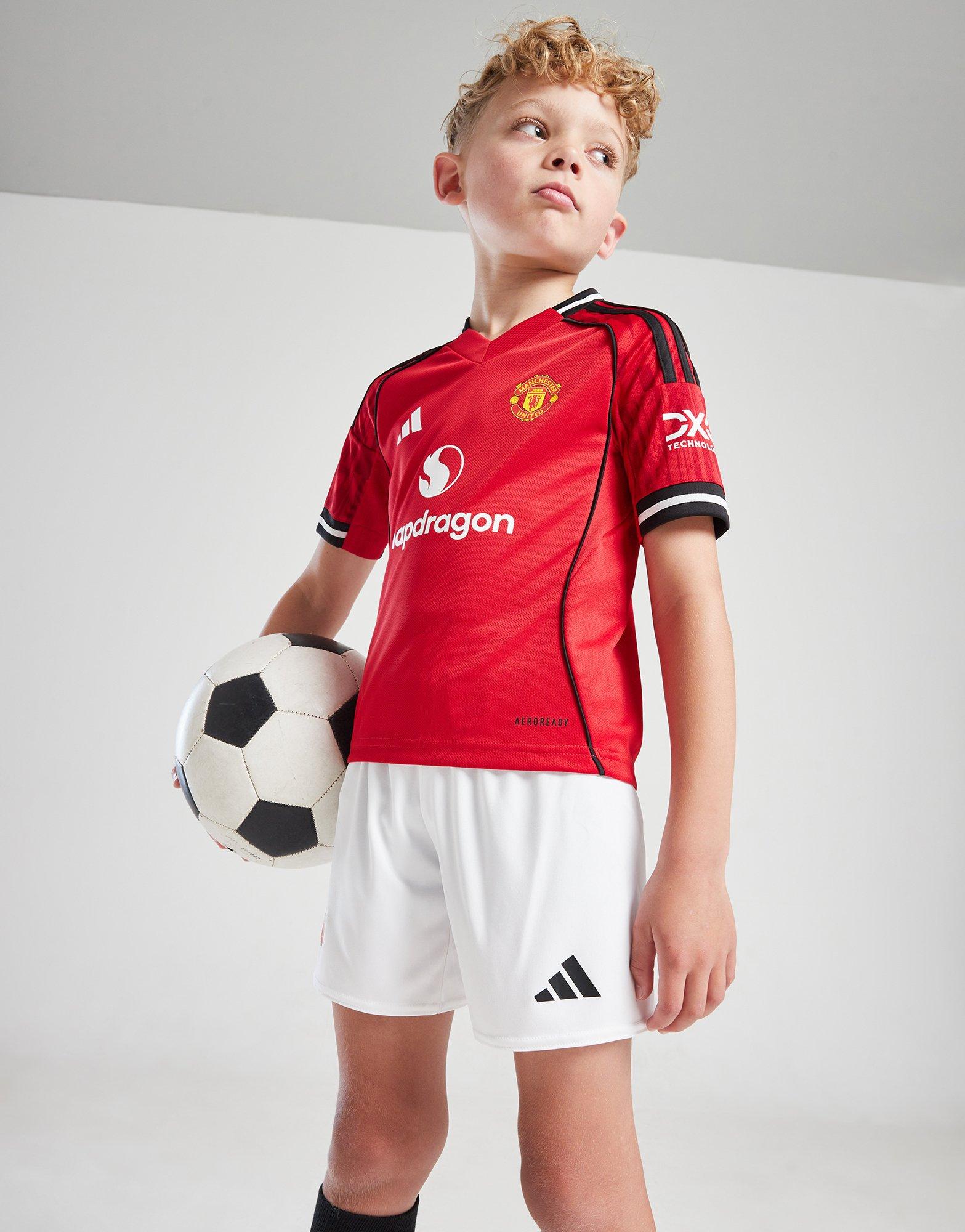 Manchester United FC 2025/26 Home Kit Children's