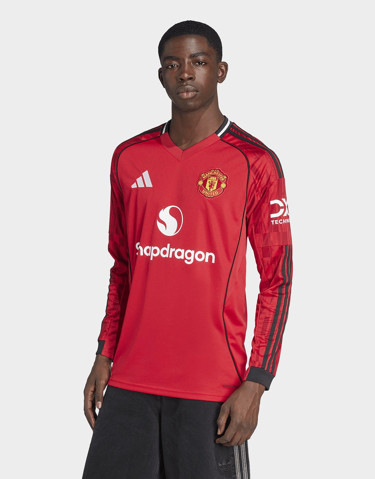 Manchester United FC 2025/26 Long Sleeve Home Shirt