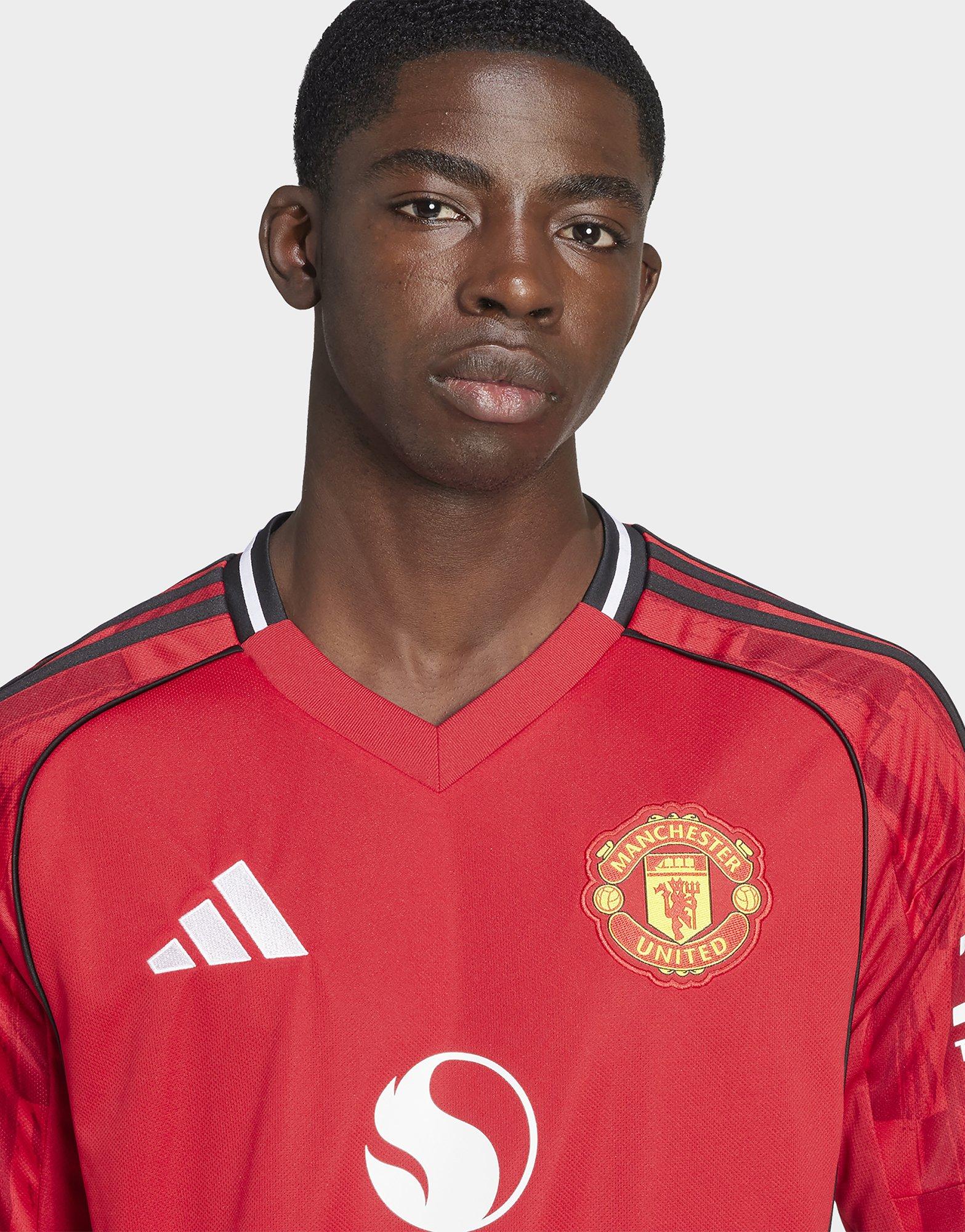 Manchester United FC 2025/26 Long Sleeve Home Shirt