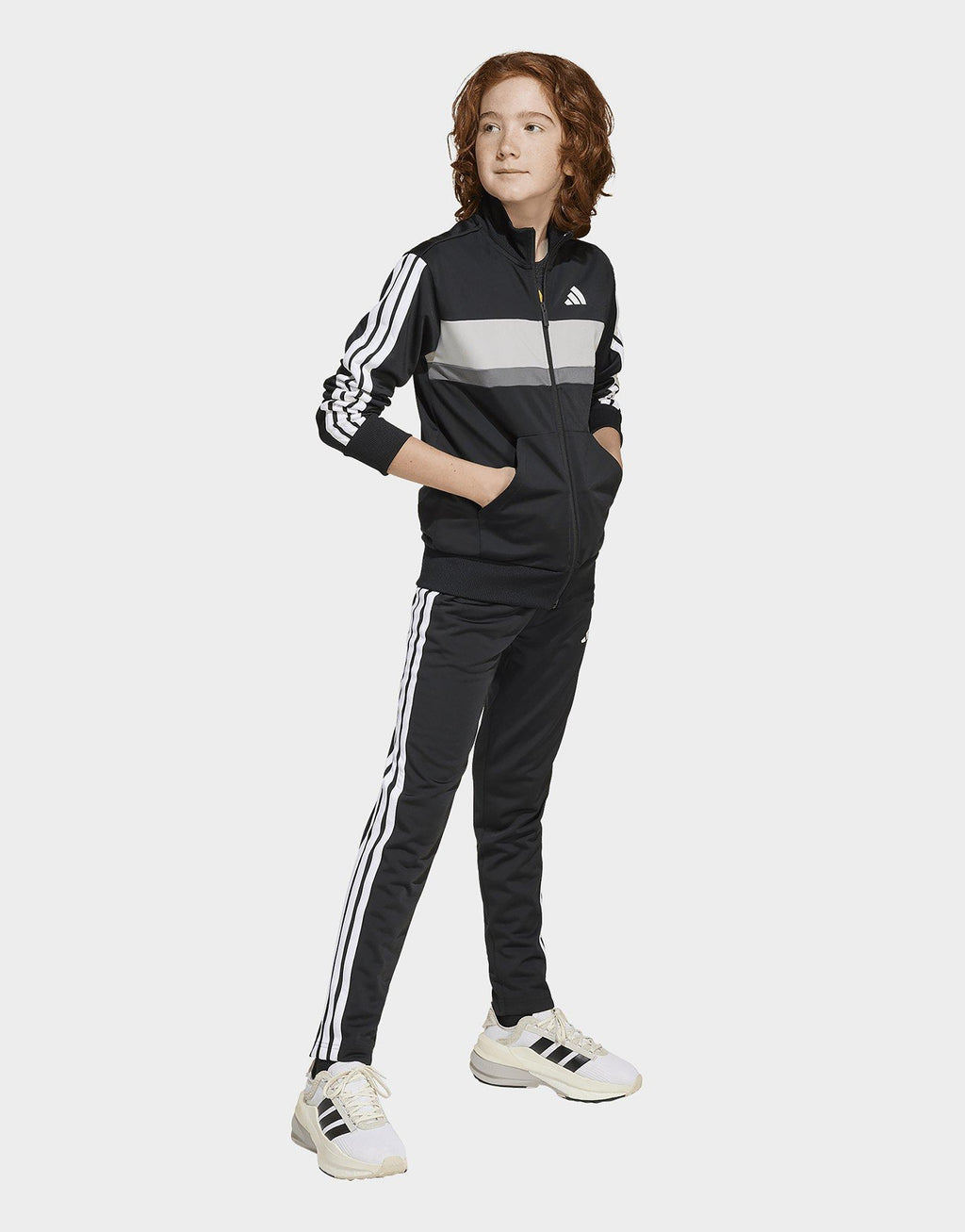 Seasonal Essentials Tiberio 3-Stripes Tricot Track Suit Kids
