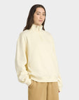 Essential Linear 1/4 Zip Fleece Sweatshirt