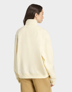 Essential Linear 1/4 Zip Fleece Sweatshirt