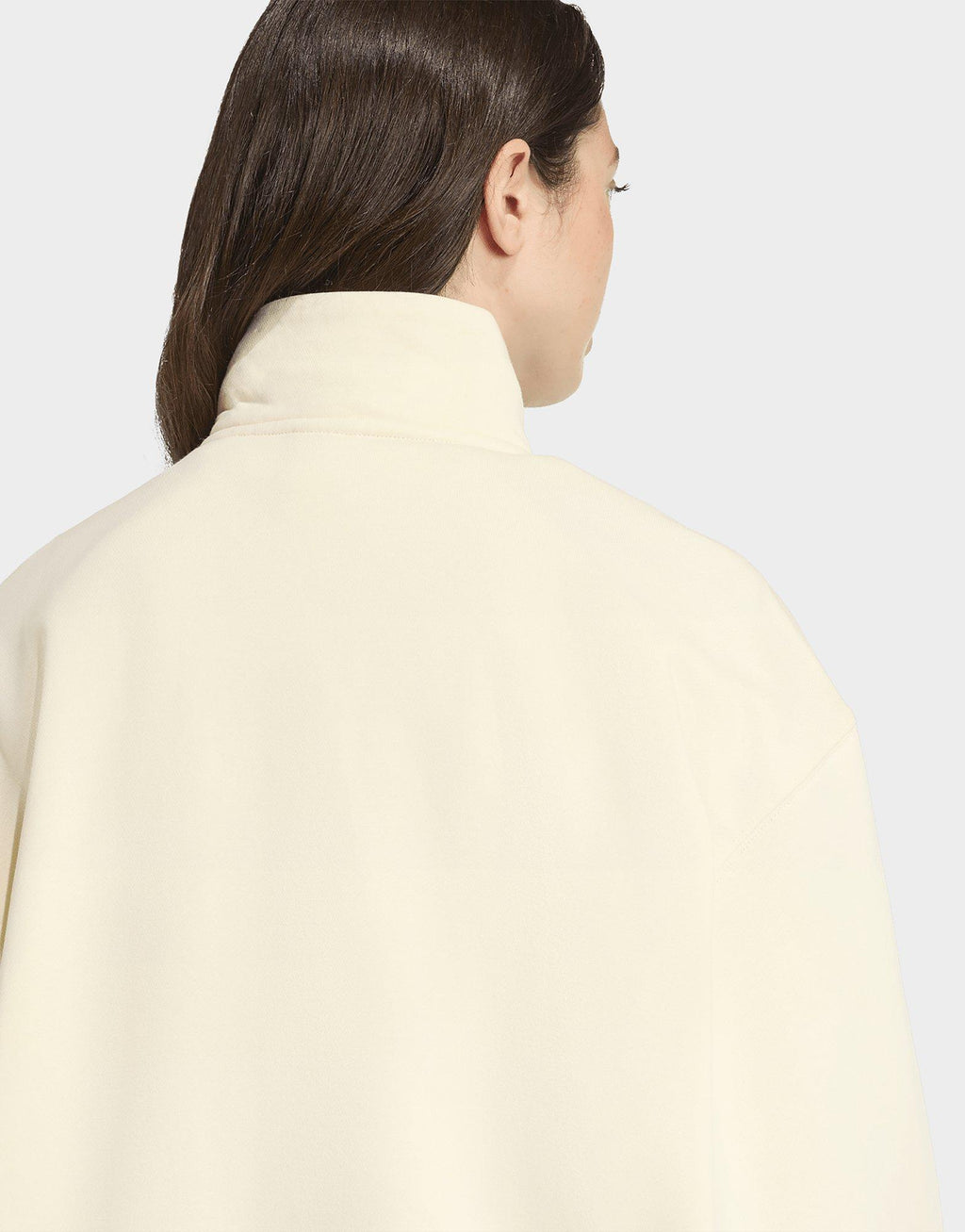 Essential Linear 1/4 Zip Fleece Sweatshirt