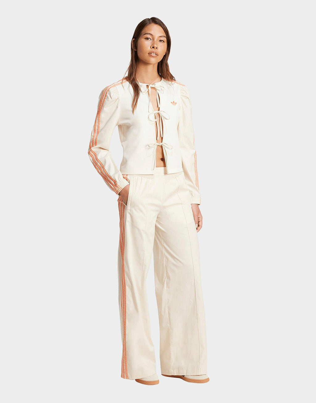 3-Stripes Wide Track Pants