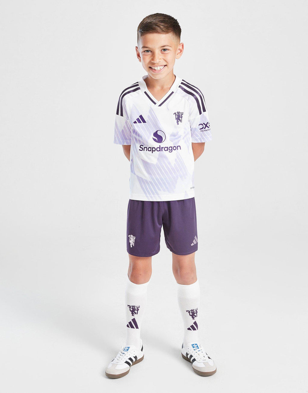 Manchester United FC 2025/26 Away Kit Children's