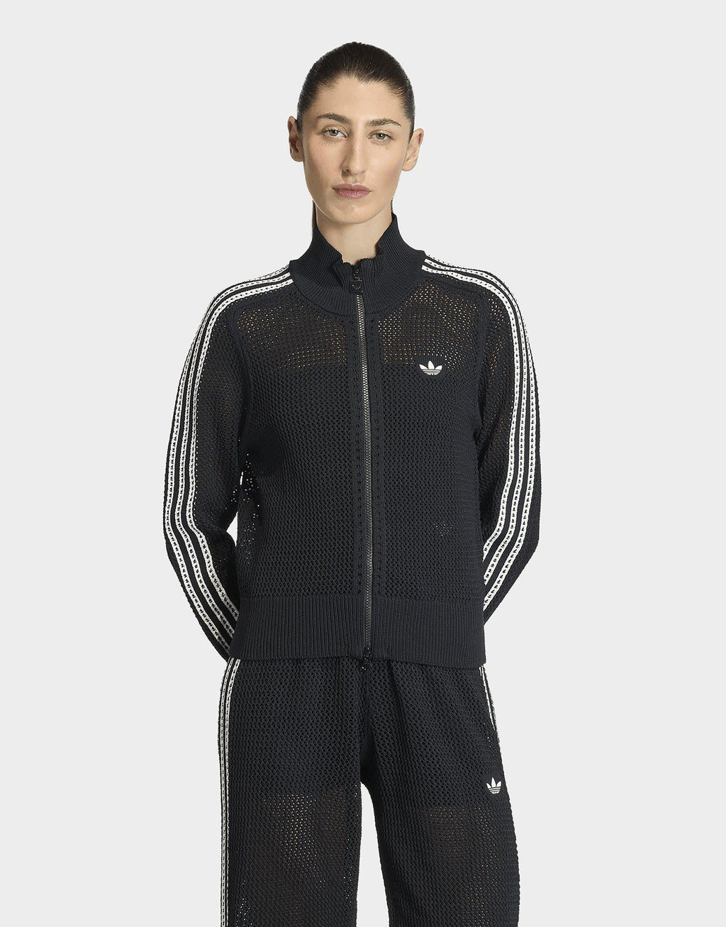 Firebird Knitted Crochet Track Top