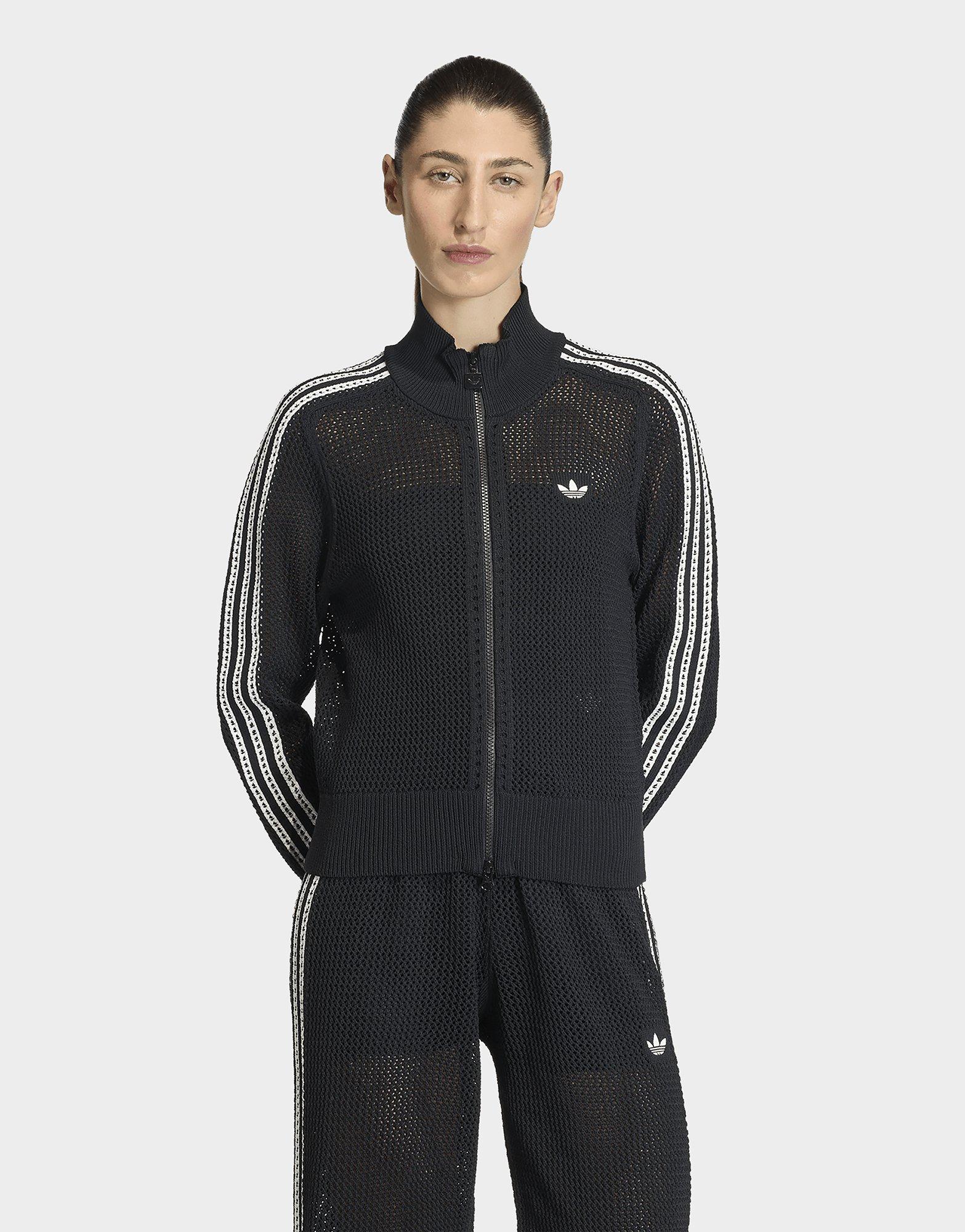 Firebird Knitted Crochet Track Top