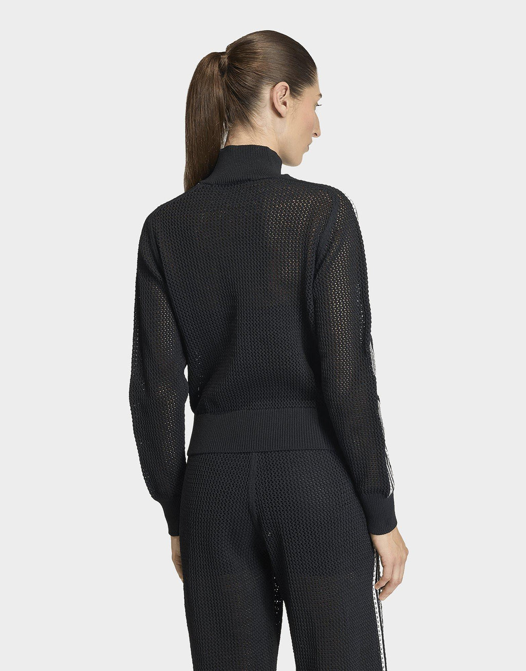 Firebird Knitted Crochet Track Top