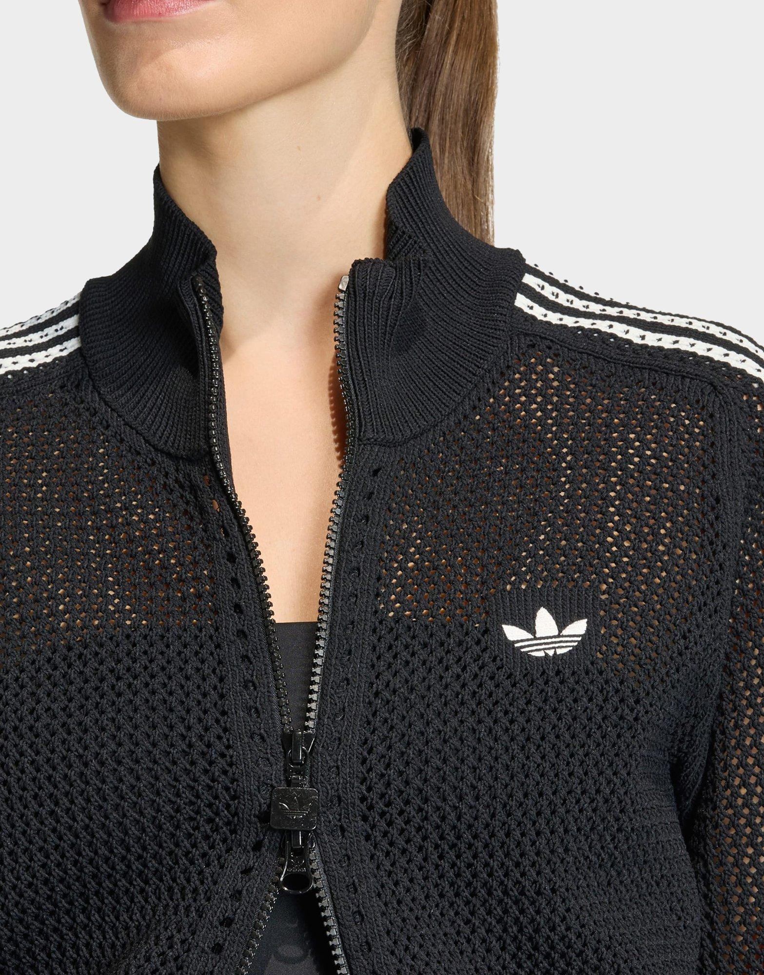 Firebird Knitted Crochet Track Top