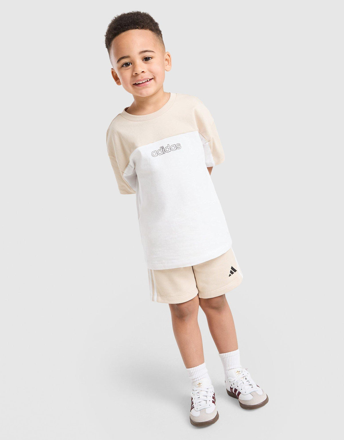 Linear T-Shirt/Shorts Set Infant