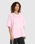 Script Football Collar T-Shirt